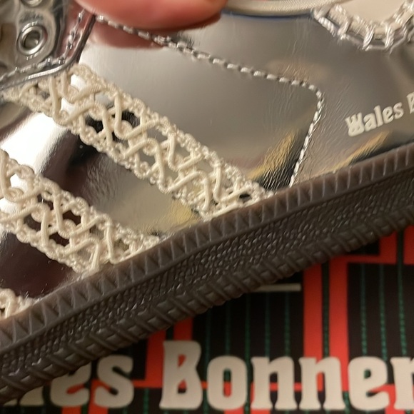 Authenticated Adidas, silver Samba Wales Bonner - Picture 5 of 7